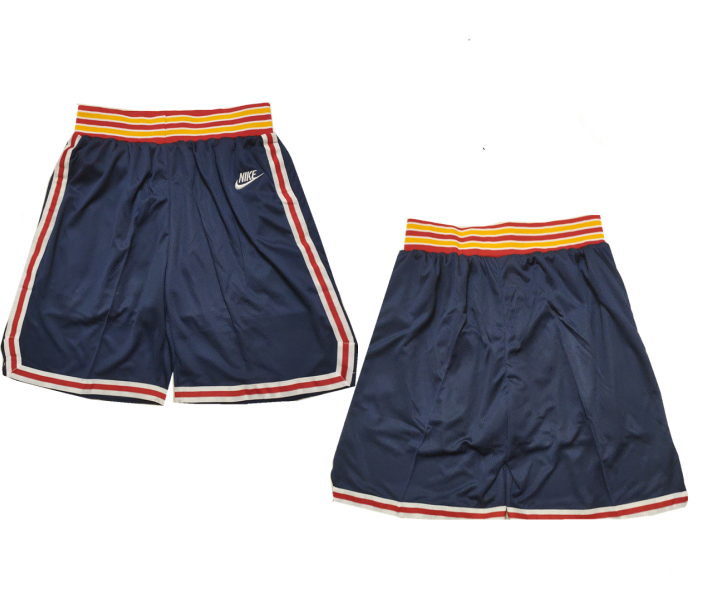 Men's Golden State Warriors Navy Shorts(Run Small) Men's Golden State Warriors Navy Shorts(Run Small)
